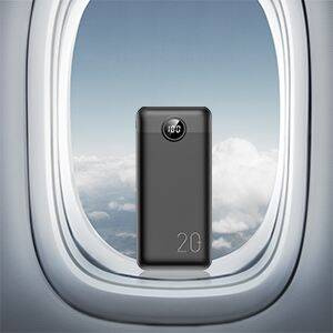 VEGER powerbank 20000 mAh PD QC3.0 2A 20W L20S (VP2039PD / W2039PD) czarny