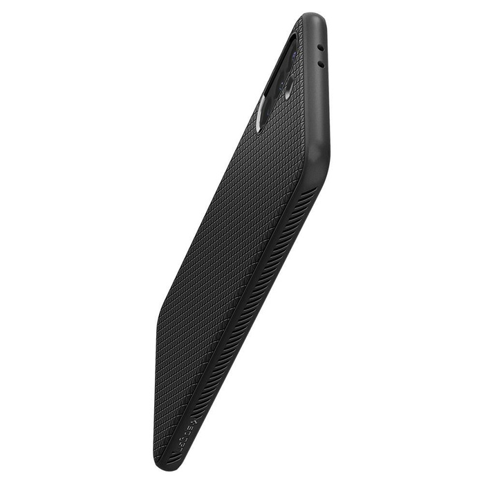 ETUI SPIGEN Galaxy S21 Liquid Air Matte Black Czarne Case
