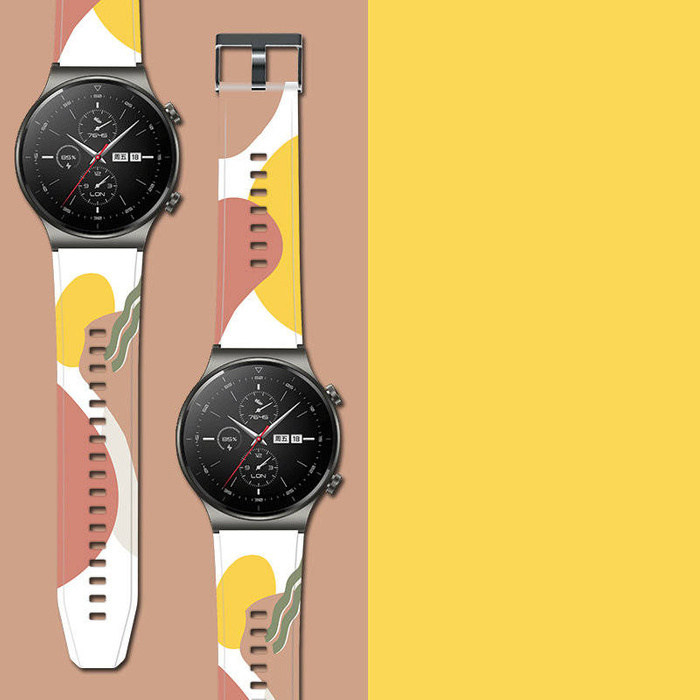 Strap Moro opaska do Huawei Watch GT2 Pro silikonowy pasek bransoletka do zegarka wzór 8