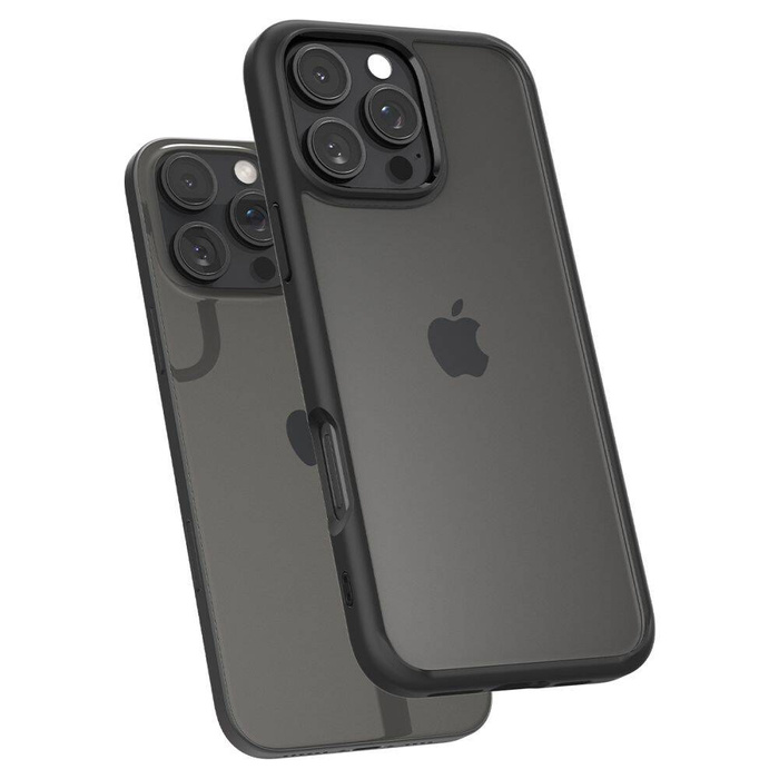 ETUI SPIGEN ULTRA HYBRID IPHONE 16 PRO MAX MATTE BLACK