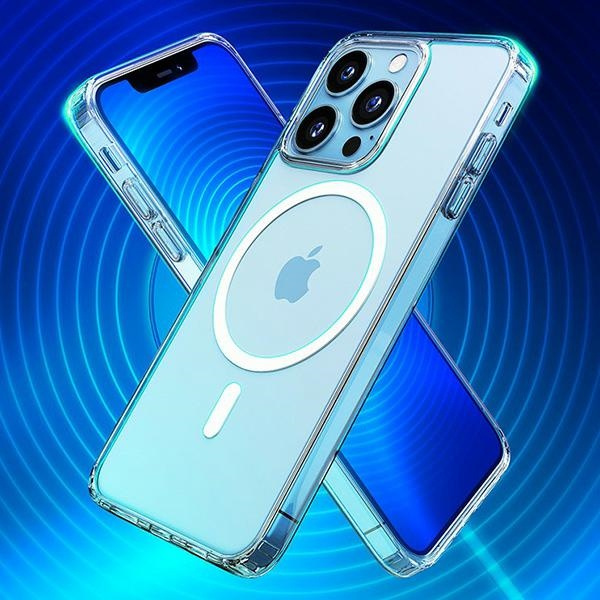 Etui 3MK MagCase iPhone 16 Pro Max przezroczysty/clear kompatybilne z MagSafe