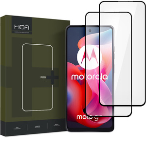 Szkło Hartowane Hofi Glass Pro+ 2-pack Motorola Moto G24 / G24 Power / G04 Black
