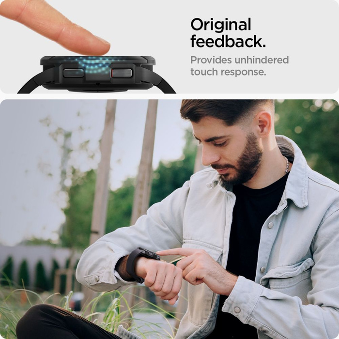 Szkło Hartowane Spigen Glas.tr ”ez-fit” 2-pack Galaxy Watch 6 Classic (47 mm) Clear