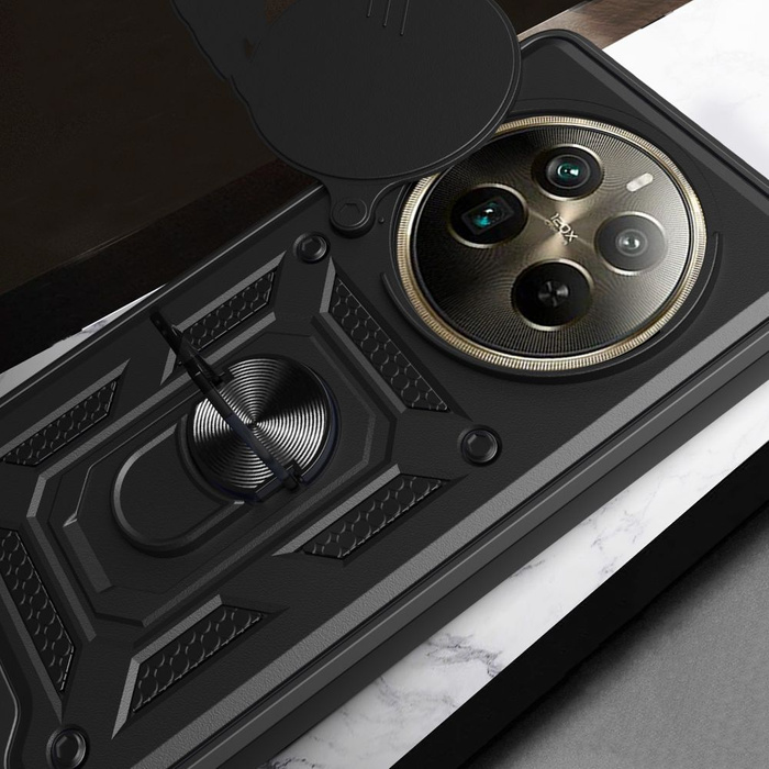 Etui Tech-protect Camshield Pro Realme 12 Pro 5g / 12 Pro+ Plus 5g Black