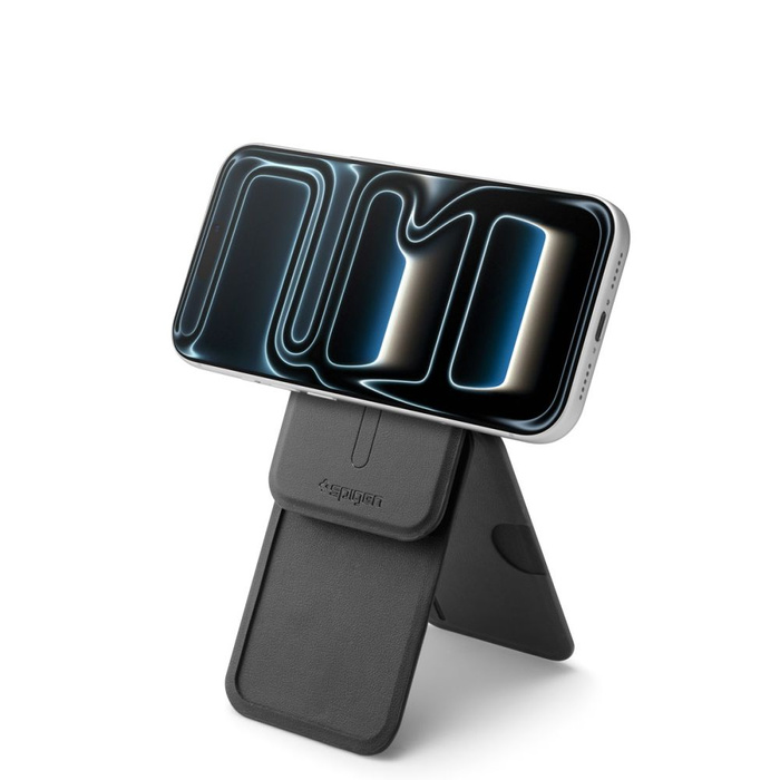 PORTFEL MAGSAFE SPIGEN S314-2 SLIM FOLD UNIWERSALNY CARD HOLDER CZARNY