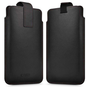 TECH-PROTECT SM65 UNIVERSAL PHONE POUCH 6.0-6.9 INCH BLACK/RED