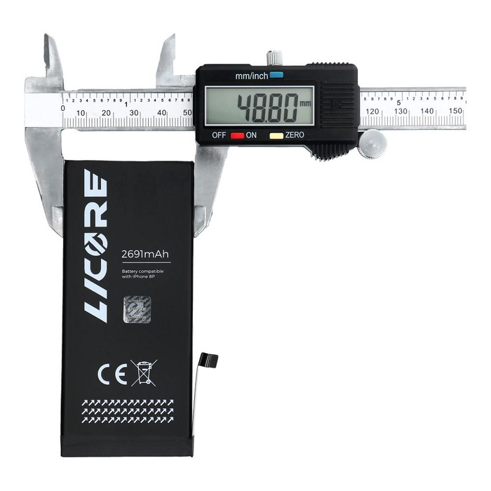 LICORE bateria do IPHONE 8 Plus 2691 mAh 