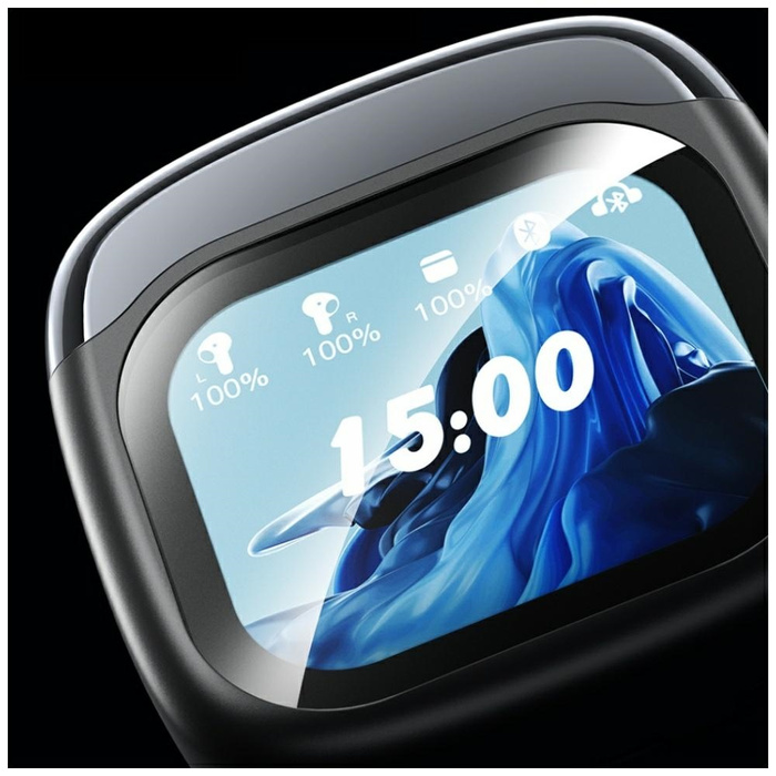 Słuchawki bezprzewodowe AWEI TP100 ENC   Bluetooth 5.4 TWS + stacja dokująca czarny