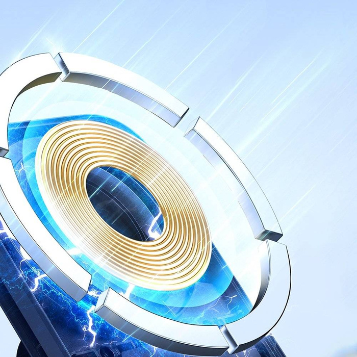 Joyroom samochodowy uchwyt magnetyczny bezprzewodowa indukcyjna ładowarka Qi 15W (kompatybilna z MagSafe do iPhone) na deskę rozdzielczą (JR-ZS295)