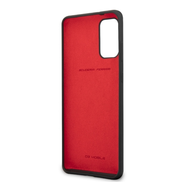 Etui FERRARI Samsung Galaxy S20 Plus Silicone Czarny Case