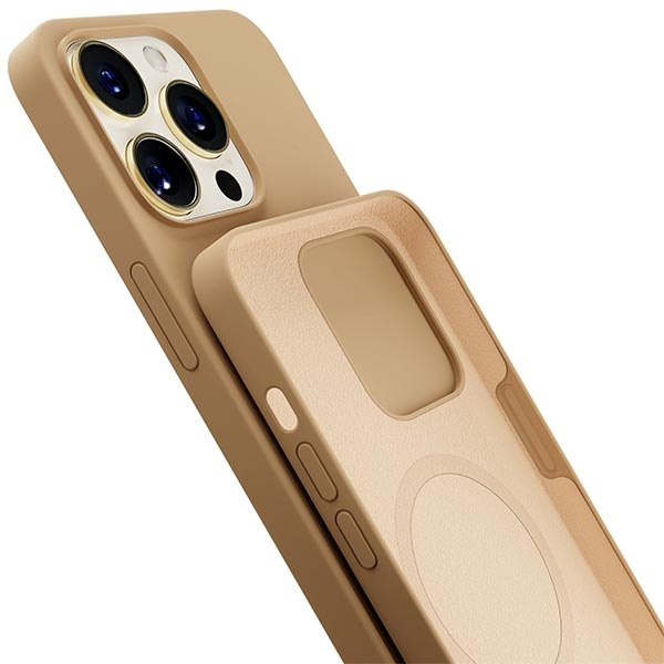 3MK Hardy Case iPhone 13 Pro Max 6,7" złoty/gold MagSafe