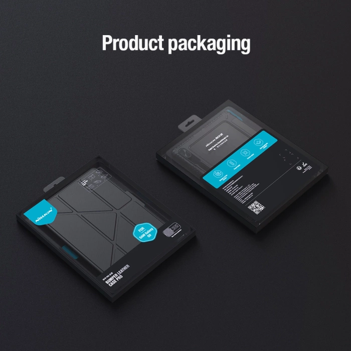 Etui Nillkin Bumper Leather Case Pro na Samsung Galaxy Tab S9 - czarne