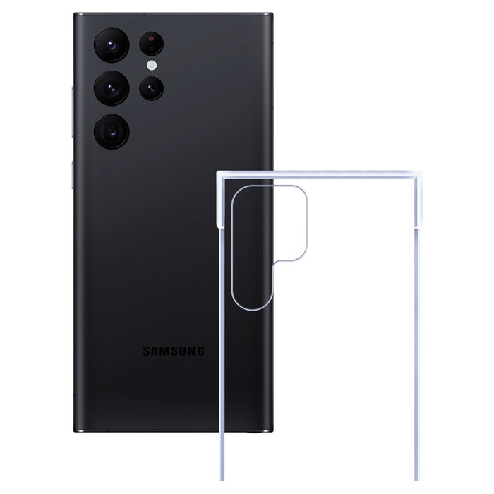 Etui 3MK Just20g Clear Case do Samsung  Galaxy S22 Ultra 5G