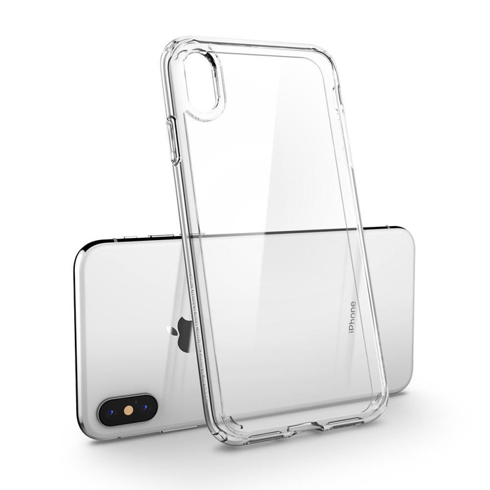Spigen iPhone XS MAX Etui Ultra Hybrid Clear Przezroczyste Case Apple