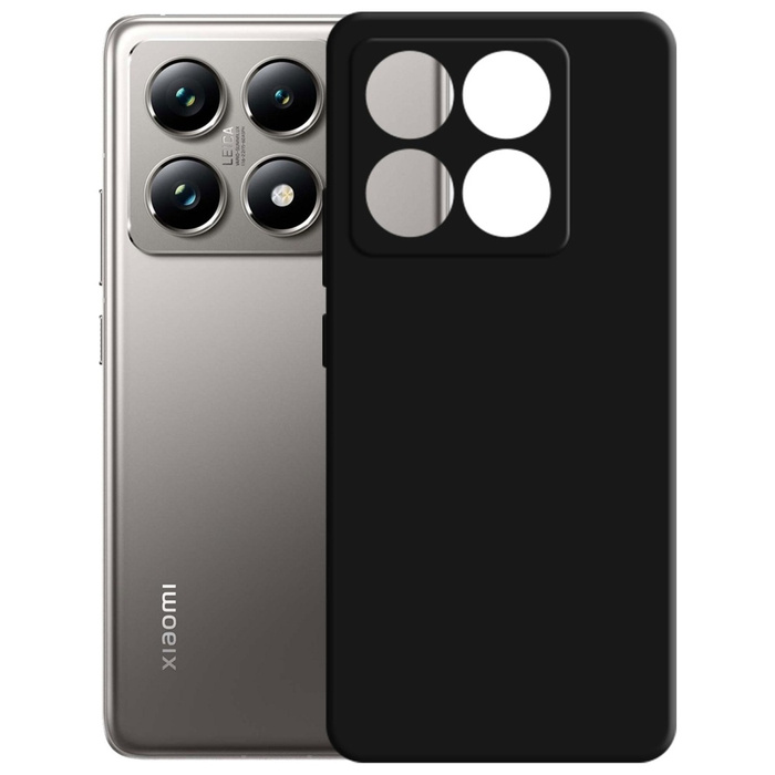 Etui 3MK Silicone Case do Xiaomi 14T Pro czarny