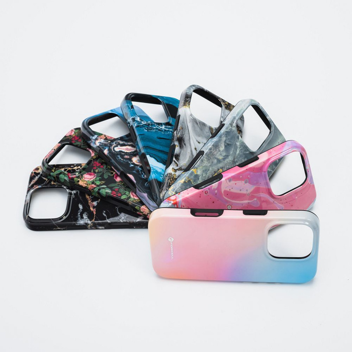 Etui na iPhone 16 Forcell F-Protect Mirage zgodny z MagSafe Military Drop-Test deep sea