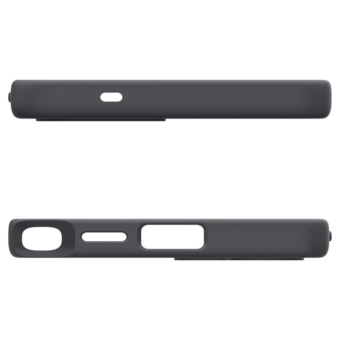 ETUI SPIGEN SILICONE FIT MAG MAGSAFE SAMSUNG GALAXY S25 ULTRA BLACK