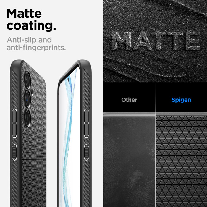 Etui SPIGEN Liquid Air Galaxy A54 5G Matte Black