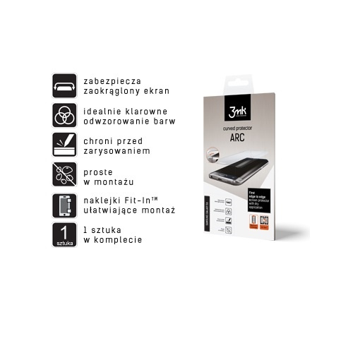 Folia Ochronna 3MK Curved ARC Samsung Galaxy A5 2017