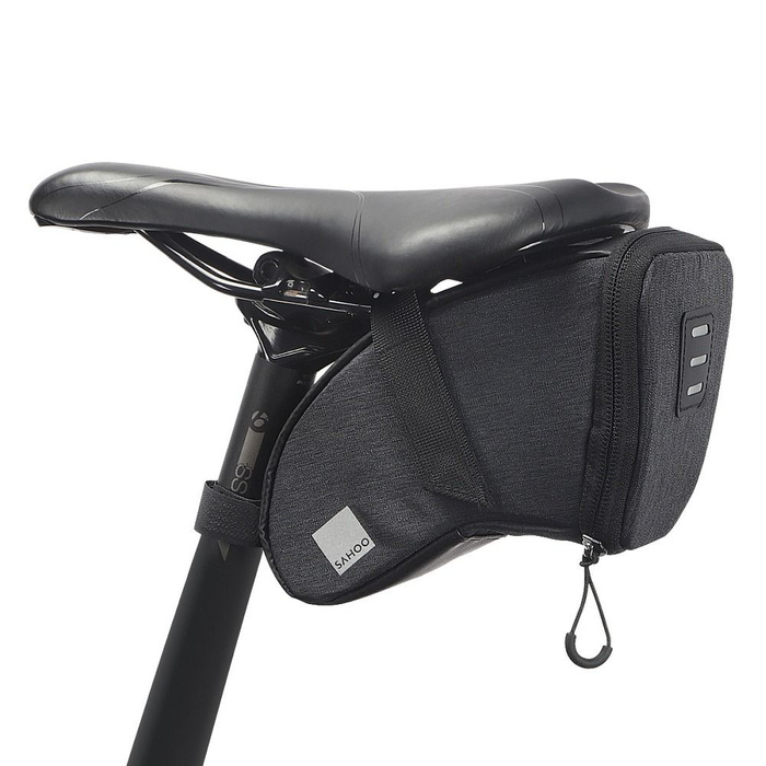 SAHOO torba rowerowa pod siodełko z zamkiem 0,5L 131470S-SA czarna