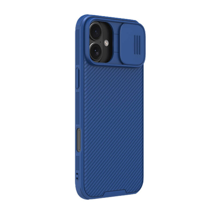 Etui Nillkin CamShield Pro Magnetic Case na iPhone 16 - niebieskie