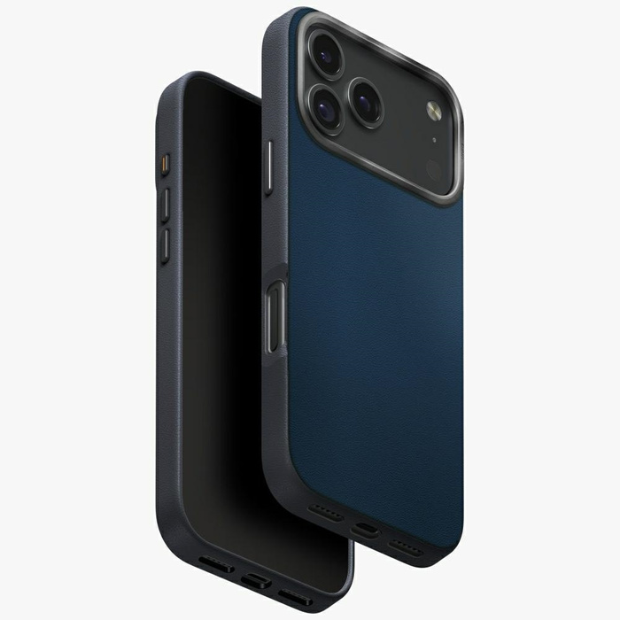 Etui UNIQ Lyden DS do iPhone 17 Pro      Magclick Charging niebiesko/czarny