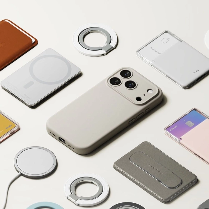 RINGKE SILICONE MAGNETIC MAGSAFE IPHONE 17 PRO MAX STONE