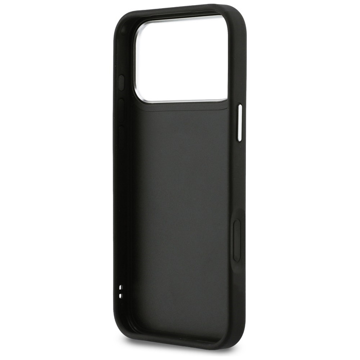 Etui Karl Lagerfeld IML Glitter KL       Diamond Logo do iPhone 17 Pro Max czarny