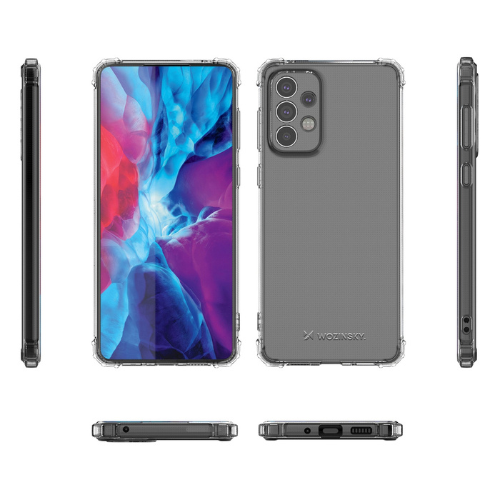 Wozinsky Anti Shock pancerne etui do Samsung Galaxy A73 przezroczysty