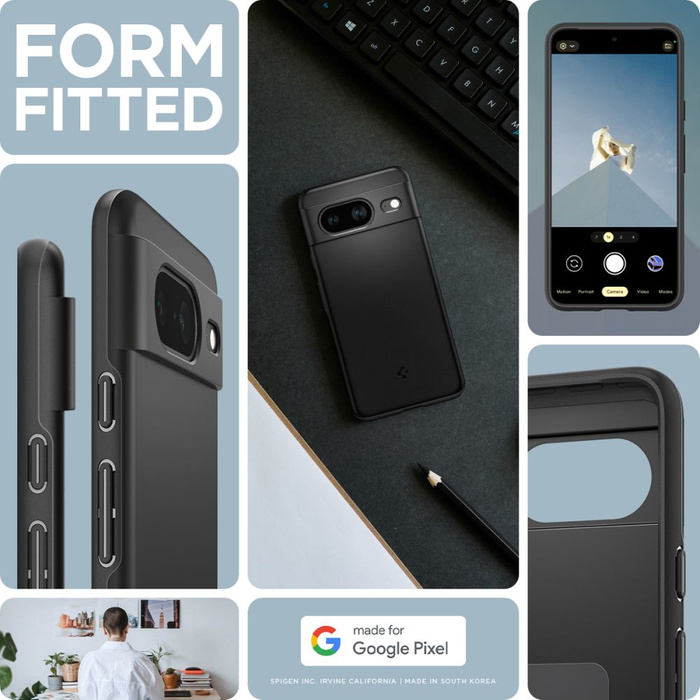 Etui Spigen Thin Fit Google Pixel 8 Black