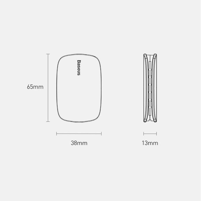 Baseus regenerator czyścik ostrzałka do wycieraczek samochodowych nóż nożyk szary (CRXFQ-0A)