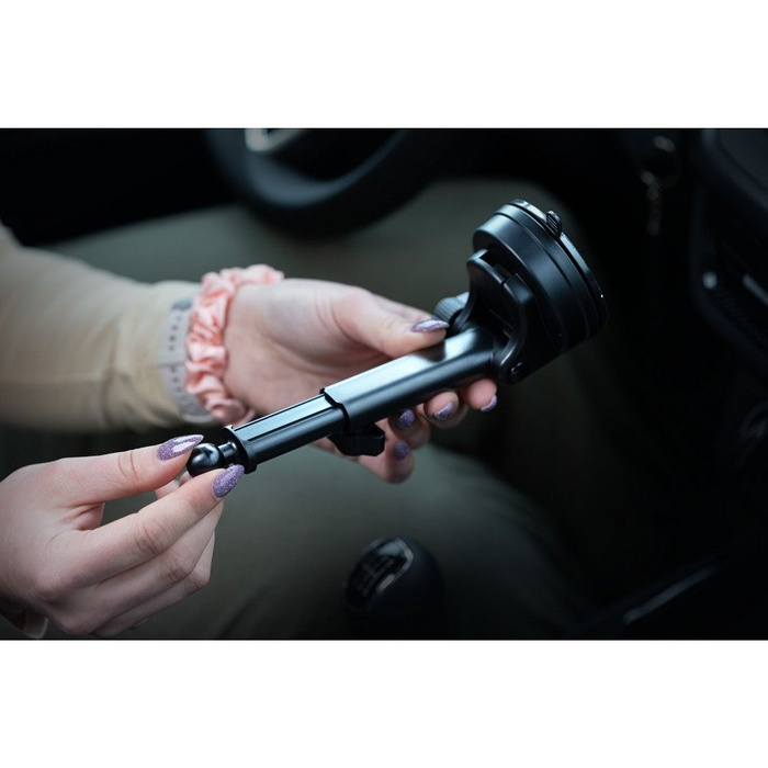 FORCELL F-Grip Guardian uchwyt samochodowy do szyby/deski czarny