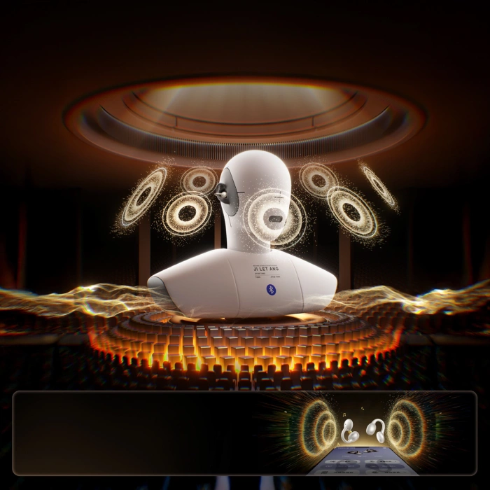 Słuchawki bezprzewodowe Joyroom Openfree JR-OE3 TWS douszne - czarne