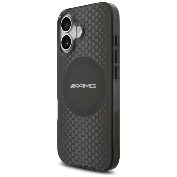 Etui AMG Double Layer Transparent        Graphics MagSafe do iPhone 17 czarny