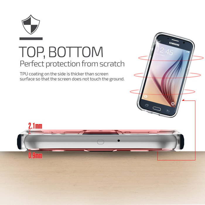 Etui Samsung Galaxy S6 VERUS Iron Bumper Titanum Jak Spigen SGP Pokrowiec