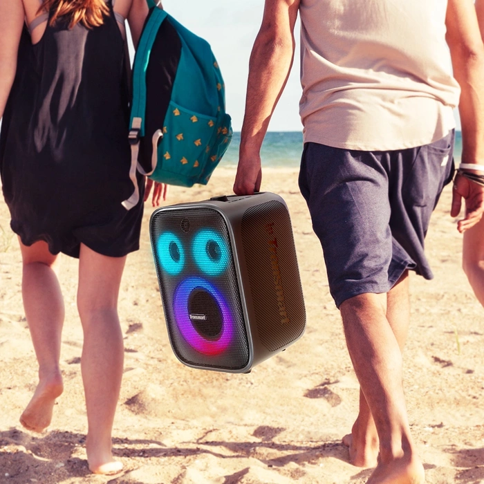 Głośnik bezprzewodowy Bluetooth Tronsmart Halo 200 z mikrofonem (czarny)