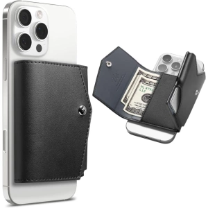PORTFEL SPIGEN VALENTINUS PRO MAGSAFE WALLET CZARNY