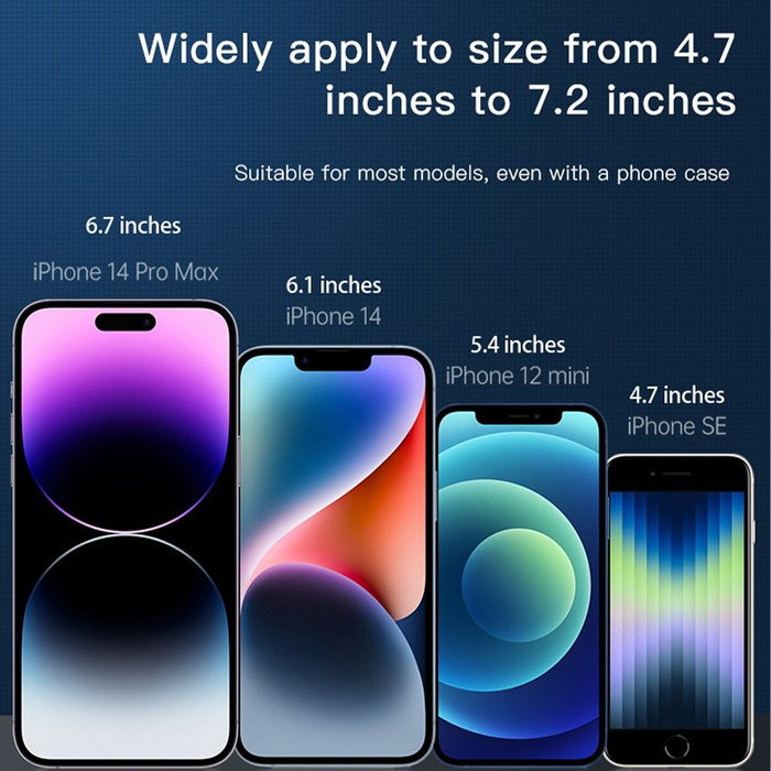 FORCELL F-Grip GuardianAV uchwyt samochodowy do kratki wlotu czarny