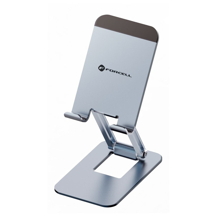 Uchwyt na telefon / tablet biurkowy składany Forcell F-Grip Fold Stand 1 szary