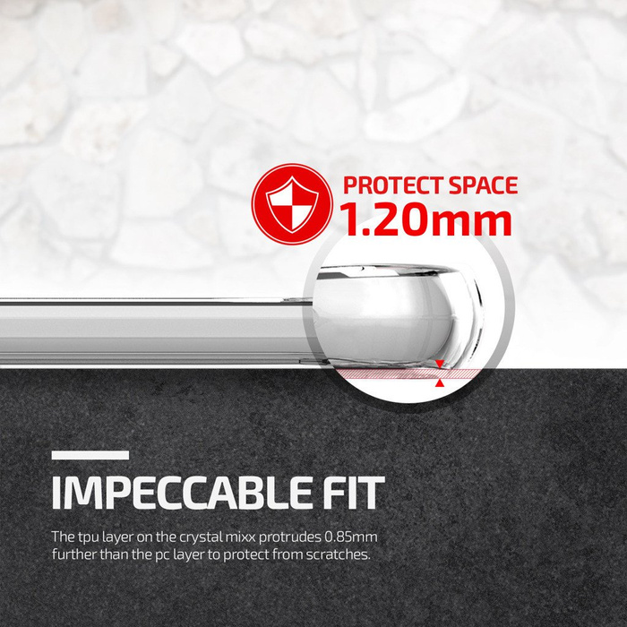 Etui Samsung Galaxy S6 VERUS Crystal Mixx Clear Przezroczysty Jak Spigen SGP Pokrowiec