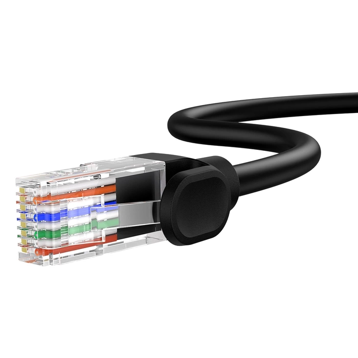 Kabel sieciowy Baseus Ethernet CAT5, 10m (czarny)