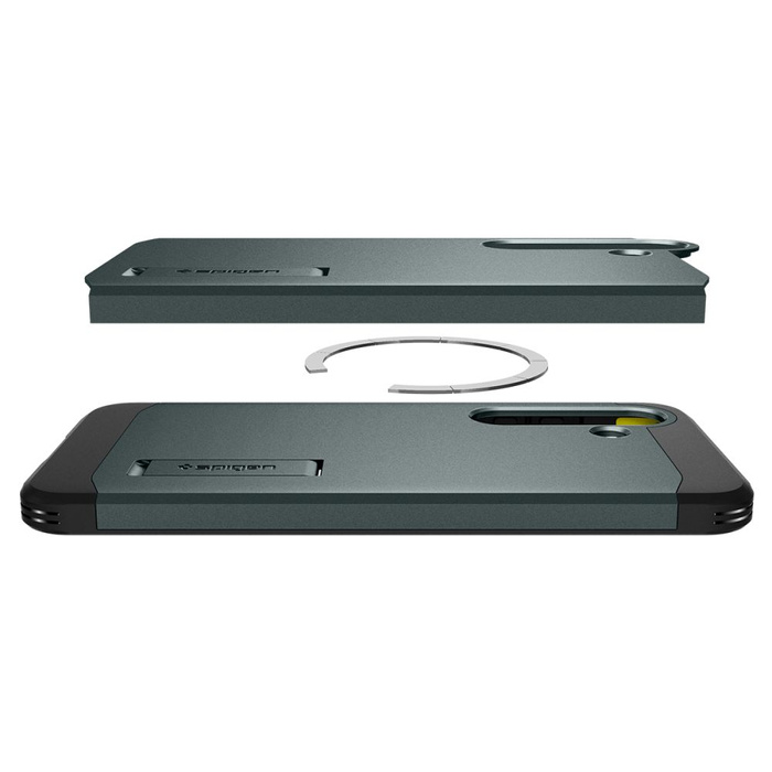 Etui SPIGEN TOUGH ARMOR MAGSAFE GALAXY S25+ PLUS ABYSS GREEN