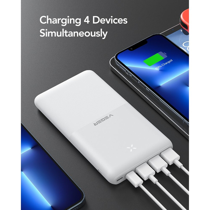 VEGER powerbank 20000 mAh PD QC3.0 3A 20W S22 (W2060) czarny