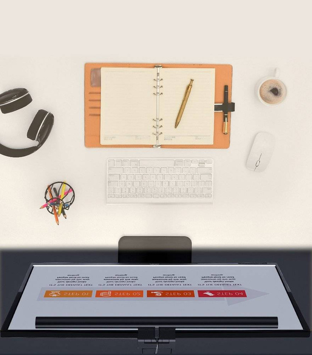 Baseus i-wok lampka LED na monitor do pulpitu oświetlenie ekranu czarny (DGIWK-B01)