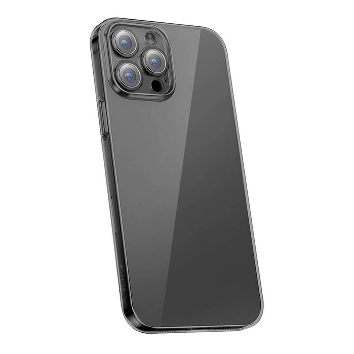 Etui Baseus Crystal Series Clear do iPhone 12 Pro (przeźroczyste) + szkło hartowane + zestaw czyszczący