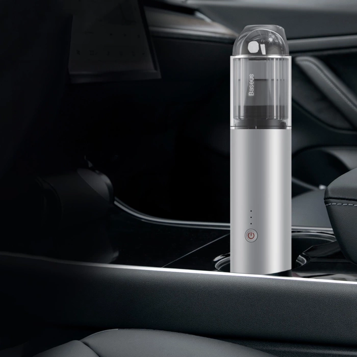 Baseus A3 bezprzewodowy odkurzacz samochodowy 135 W 15000 Pa srebrny (CRXCQA3-0S)