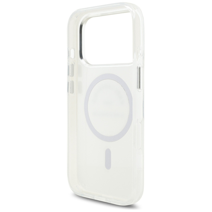 Etui Karl Lagerfeld IML Karl RSG Logo    MagSafe do iPhone 17 Pro przezroczysty