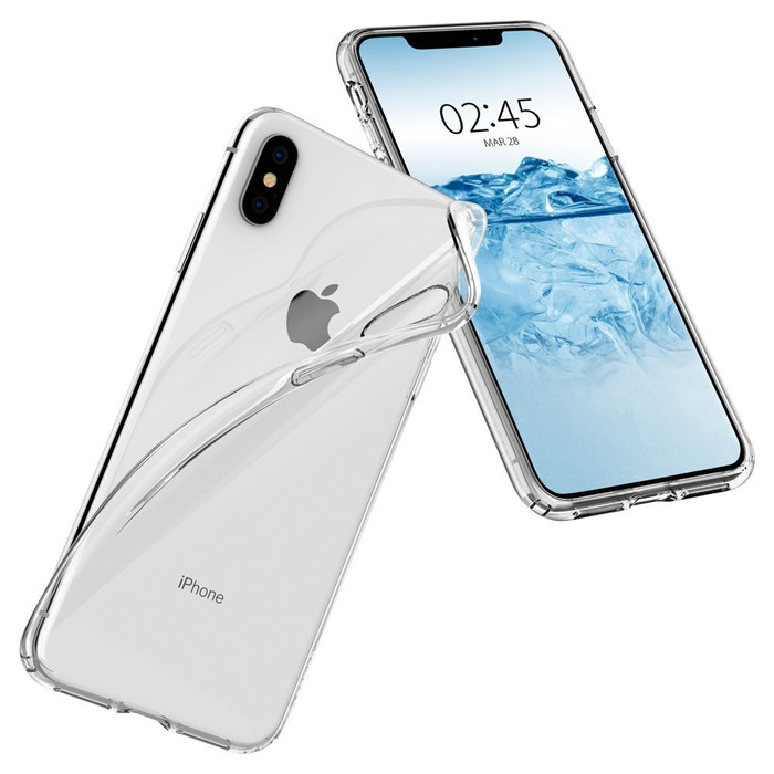 Spigen iPhone X XS Etui Liquid Crystal Clear Przezroczyste Case Apple