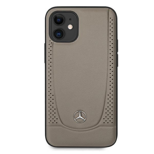 Etui Mercedes Apple iPhone 12 Mini Urban Line Brązowy Case