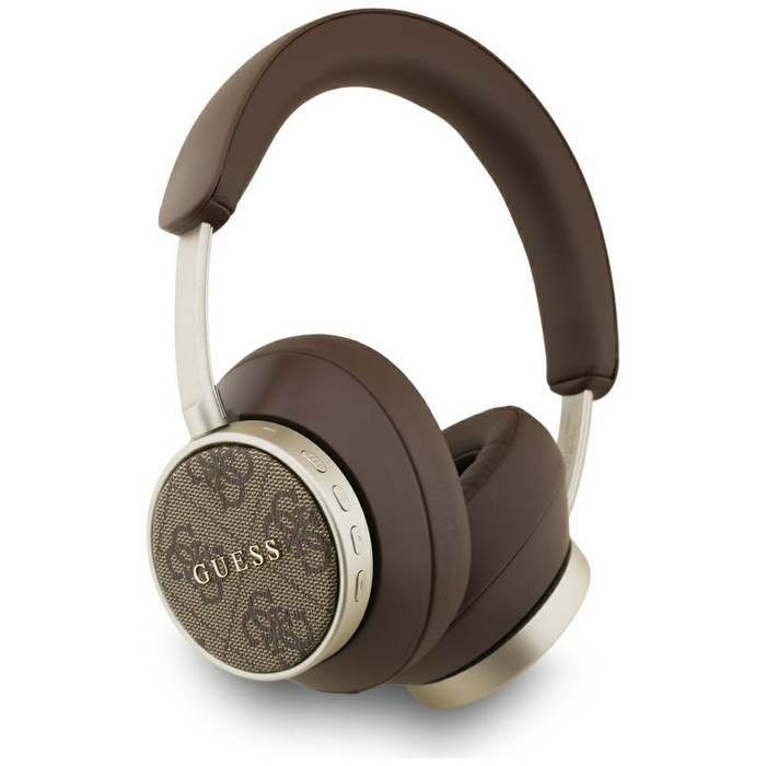 Słuchawki nauszne Guess Bluetooth 4G     Classic Logo brązowy
